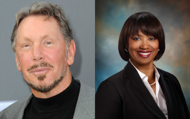 Larry Ellison and Kathleen Wilson-Thompson - Tesla board