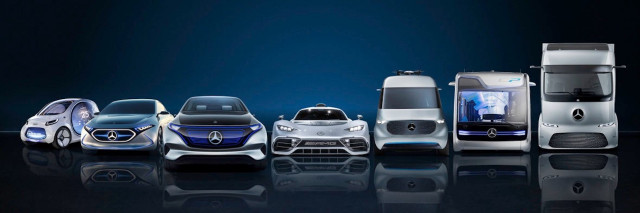 Daimler future electrified vehicles