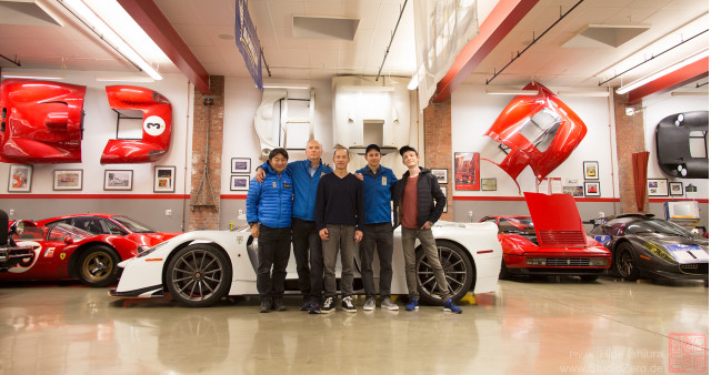 Scuderia Cameron Glickenhaus garage