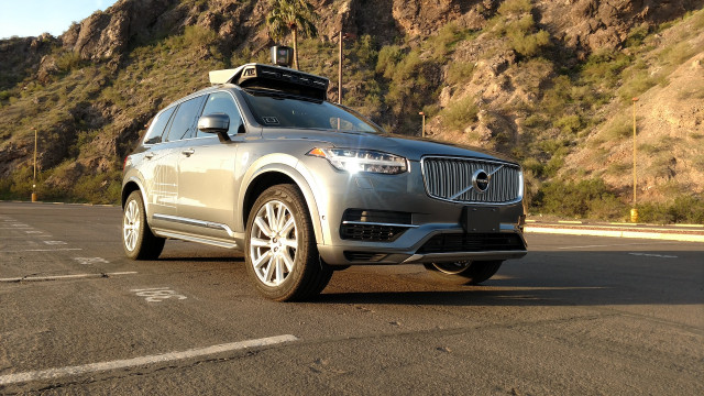 Uber self-driving car