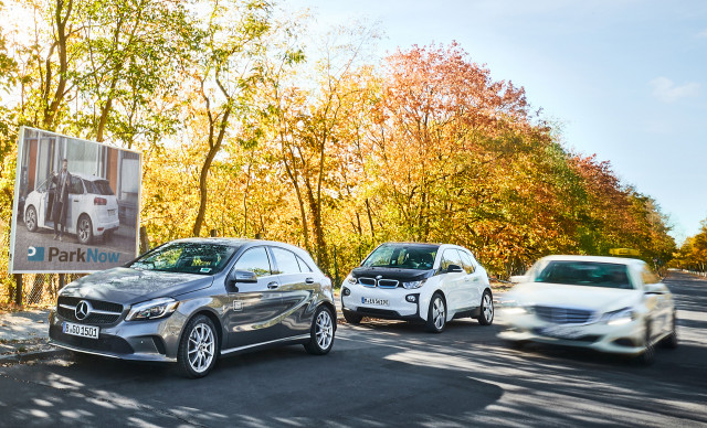 2018 Mercedes-Benz A-Class hatchback and 2018 BMW i3