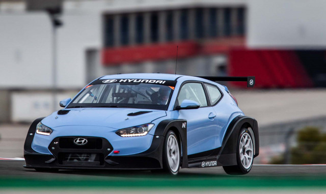 2019 Hyundai Veloster N TCR race car