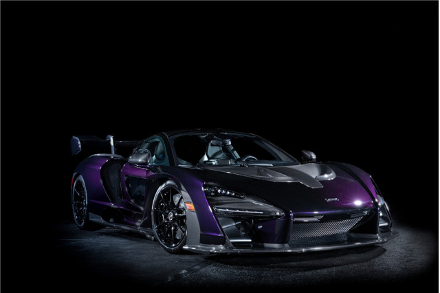 2019 McLaren Senna (VIN 005), via Barrett-Jackson