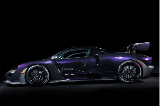2019 McLaren Senna (VIN 005), via Barrett-Jackson