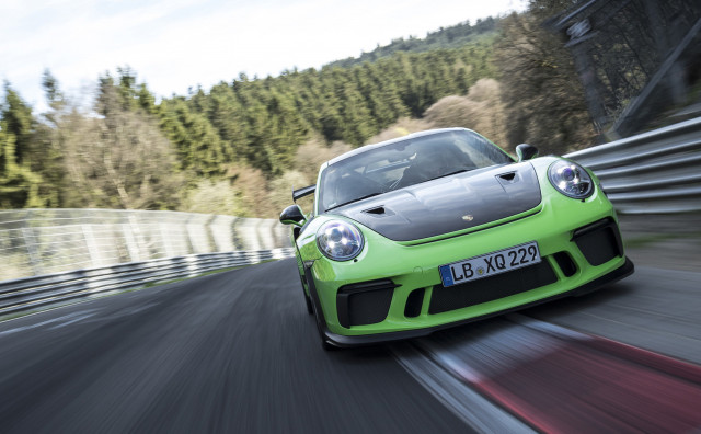 2019 Porsche 911 GT3 RS at the Nürburgring