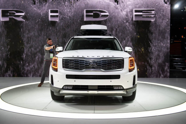 2020 Kia Telluride, 2019 Detroit auto show