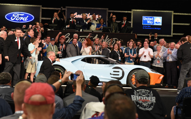Auction of 2019 Ford GT Heritage Edition on January 19, 2019