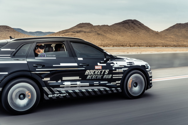 Audi virtual reality platform, 2019 CES Audi virtual reality platform, 2019 CES