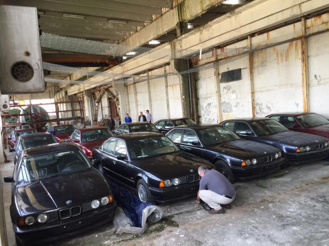 BMW 5-Series found abandoned in Bulgaria