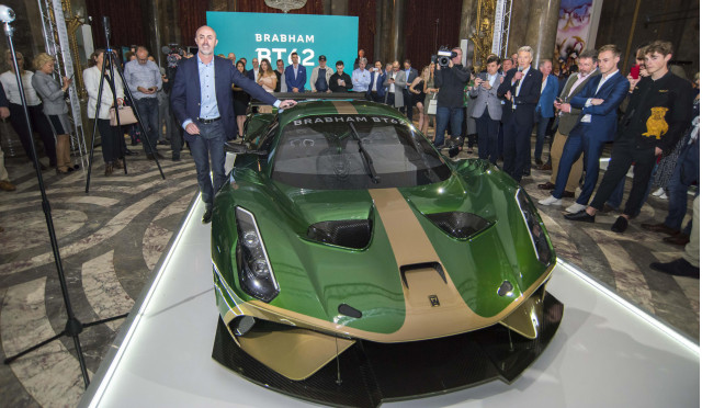 David Brabham and the BT62