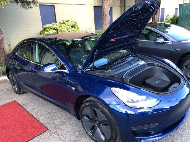 Canadian reader K's new Tesla Model 3