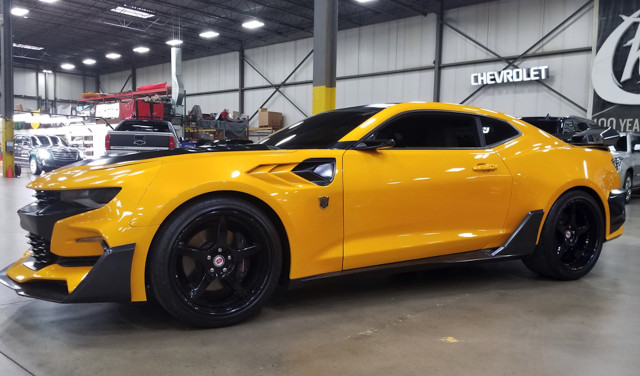 Bumblebee Chevrolet Camaro from 'Transformers: The Last Knight'