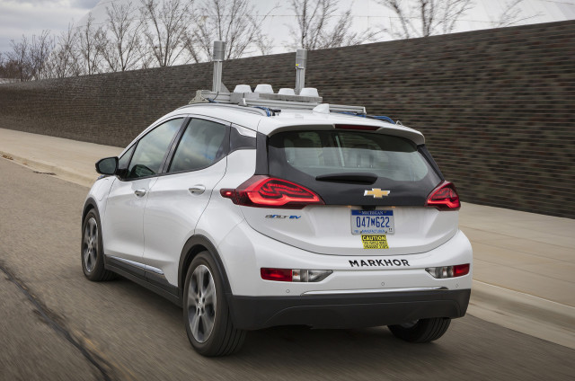 Chevrolet Cruise AV self-driving car Chevrolet Cruise AV self-driving car