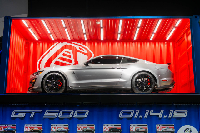2020 Ford Mustang Shelby GT500, 2019 Detroit auto show