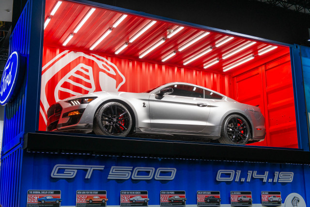 2020 Ford Mustang Shelby GT500, 2019 Detroit auto show