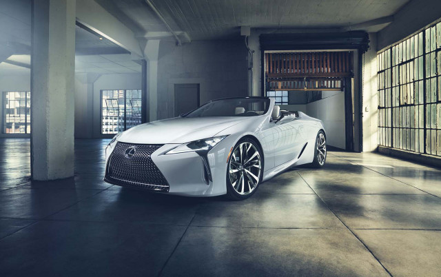 Lexus LC Convertible concept