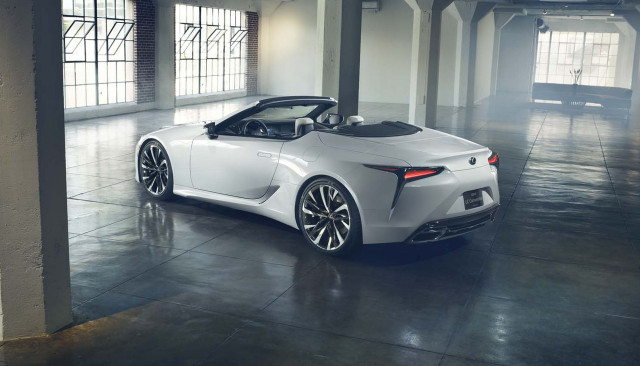 Lexus LC Convertible concept