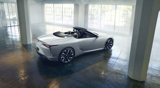 Lexus LC Convertible concept