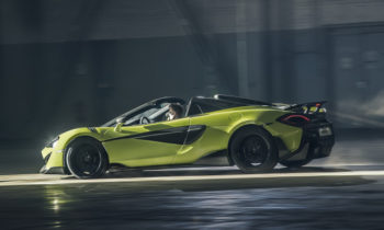 McLaren 600LT Spider blows its top