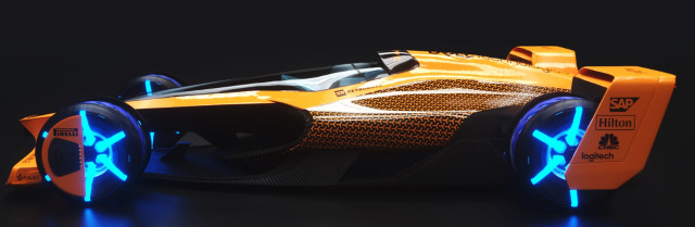 McLaren 2050 F1 car concept McLaren 2050 F1 car concept