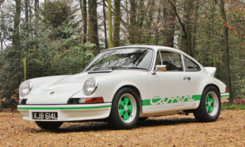 Original Porsche 911 Carrera RS 2.7 heads to auction