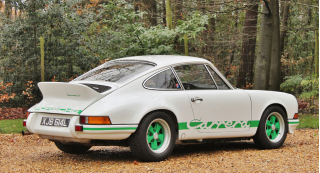 1973 Porsche 911 Carrera RS 2.7 heads to auction
