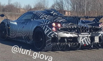 Mystery Pagani Huayra spotted, is it an R?