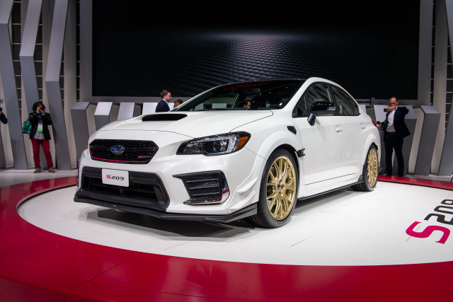 2020 Subaru WRX STI S209, 2019 Detroit auto show