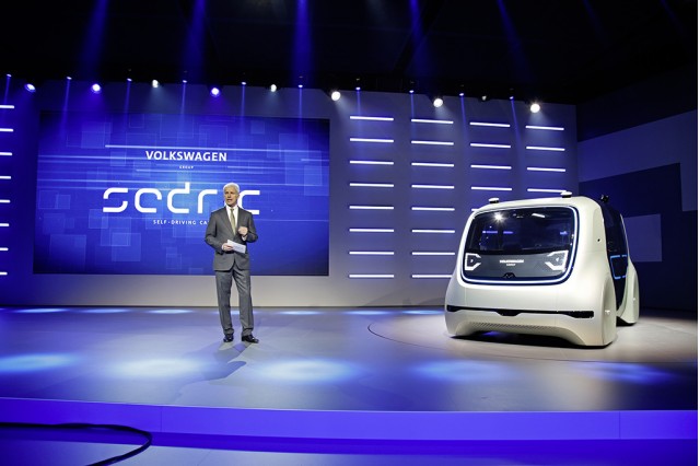 Volkswagen Group Sedric concept, 2017 Geneva auto show