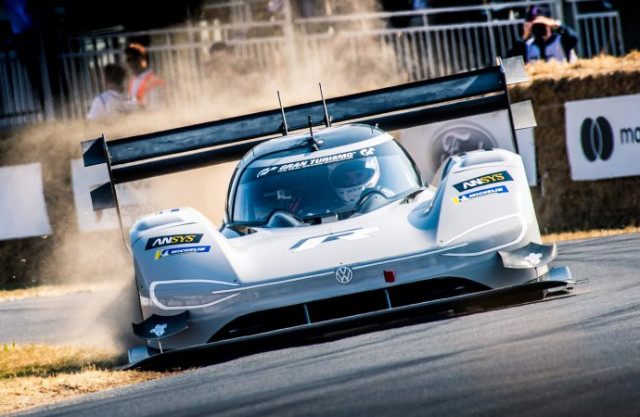 Volkswagen's I.D. R Pikes Peak car got close to the all-time record on the Hill in 2018 | Goodwood p