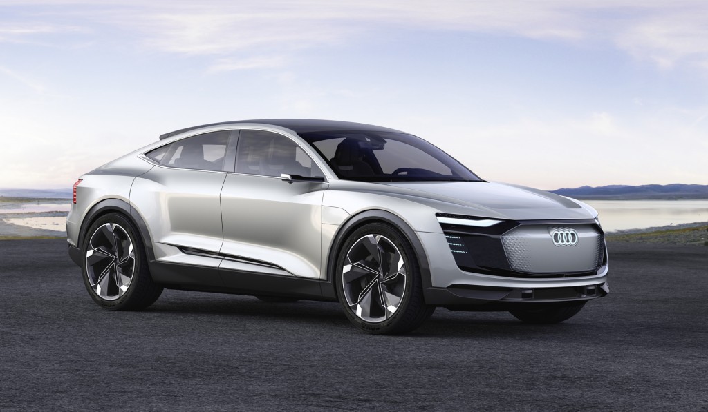 Audi e-tron Sportback concept, 2017 Shanghai auto show