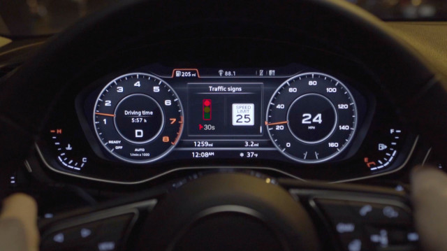 Audi traffic light recognition