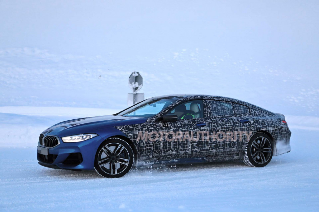 2020 BMW 8-Series Gran Coupe spy shots
