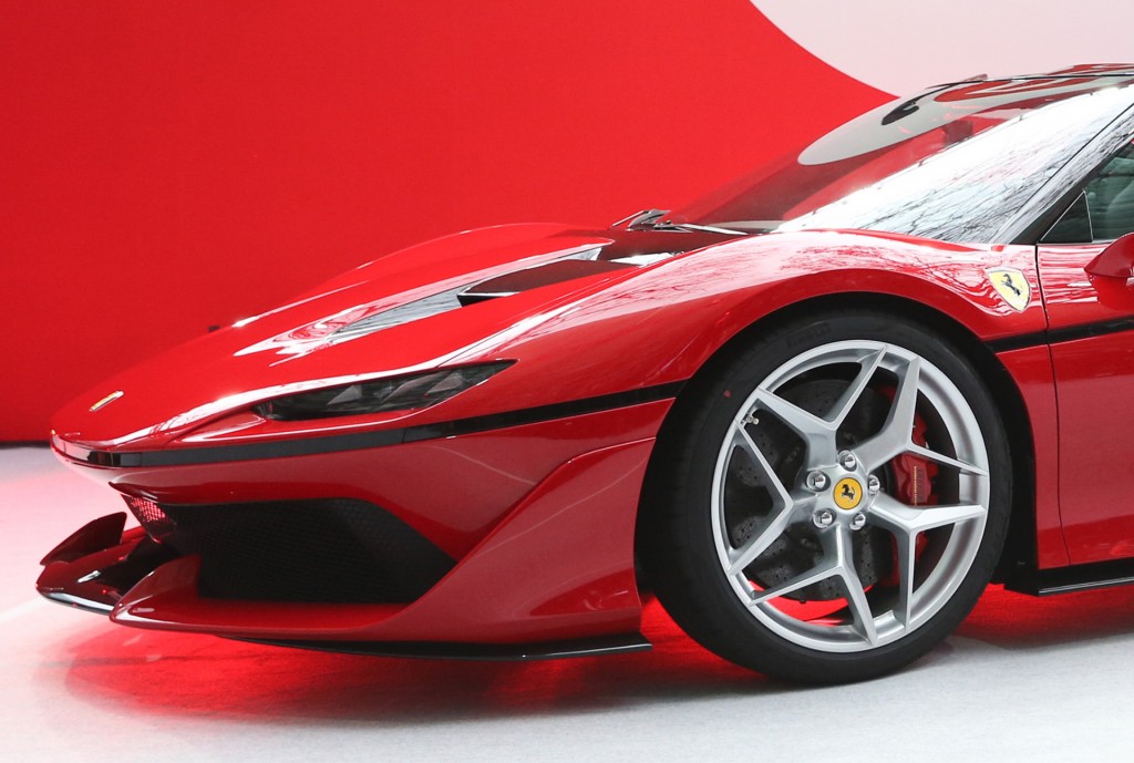 Ferrari J50 celebrates 50 years of Ferrari in Japan