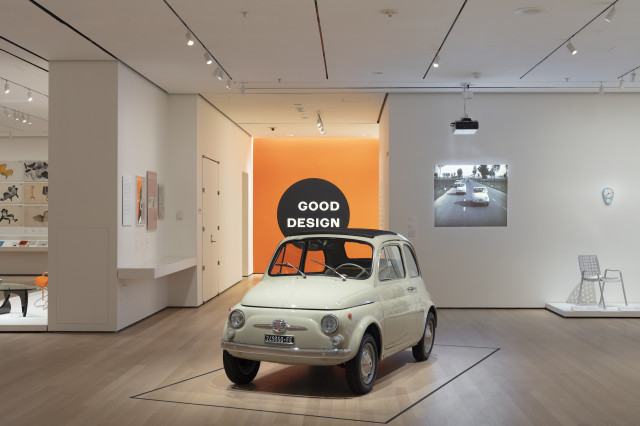 1965 Fiat 500 at New York Museum of Modern Art