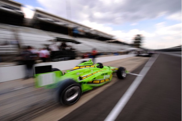 I Drive Green racecar