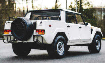 Buy yourself a Rambo Lambo: 1988 Lamborghini LM002 heading to auction