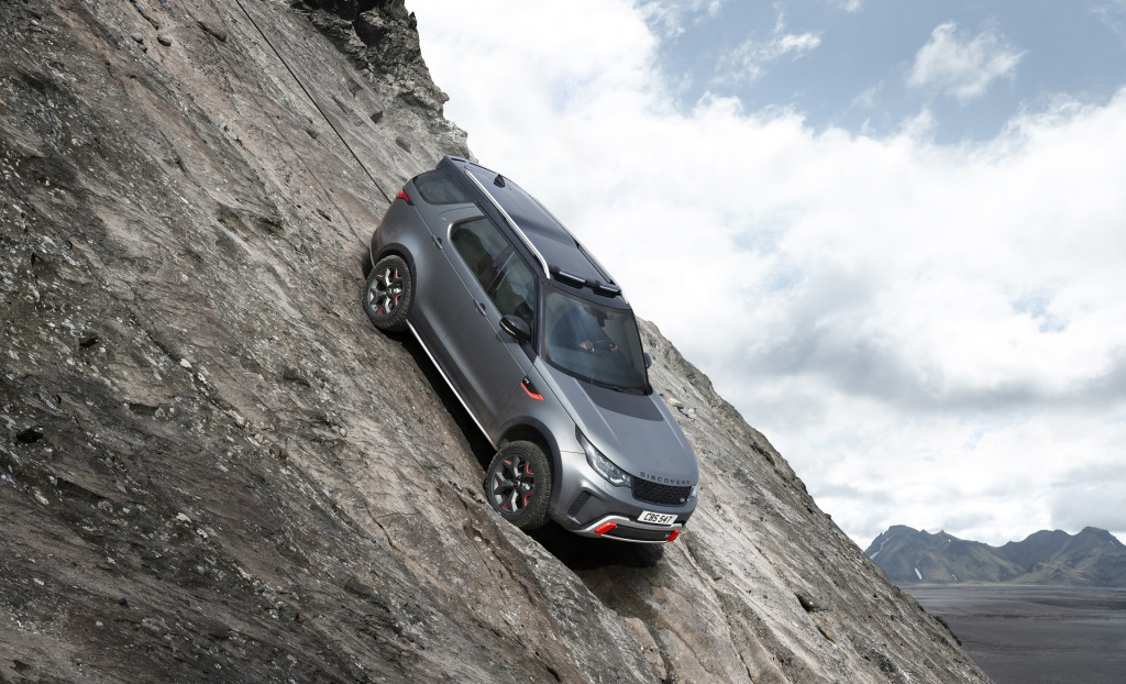 Land Rover Discovery SVX concept, 2017 Frankfurt auto show