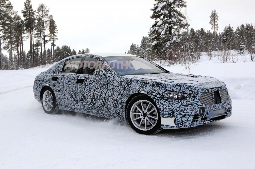 2021 Mercedes-Benz S-Class spy shots