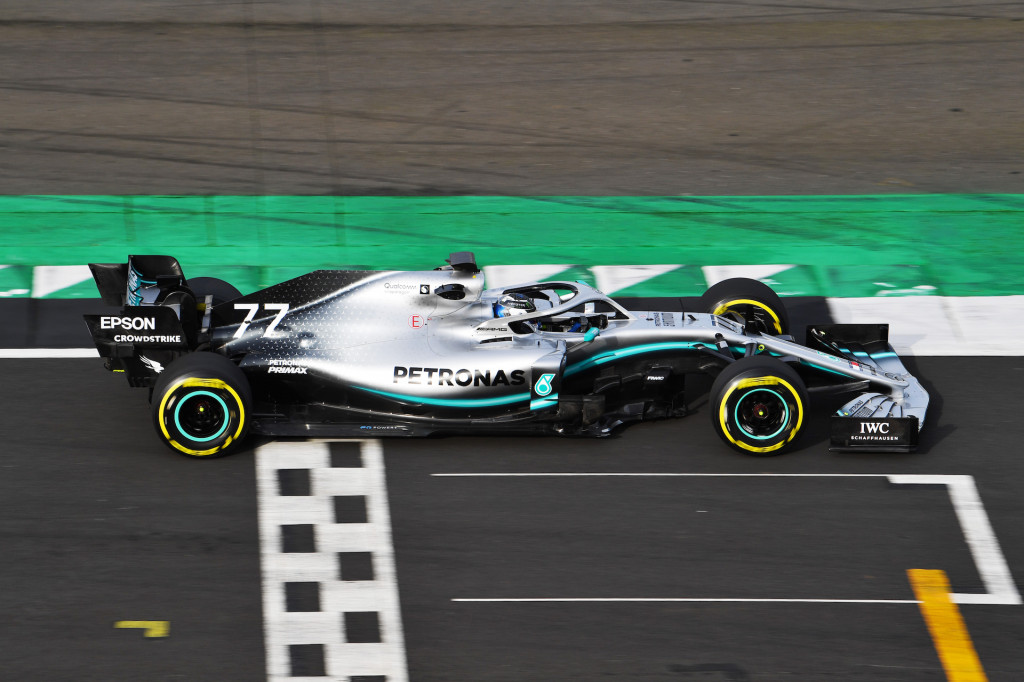 2019 Mercedes-AMG W10 Formula 1 race car