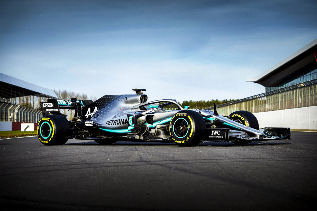 2019 Mercedes-AMG W10 Formula 1 race car