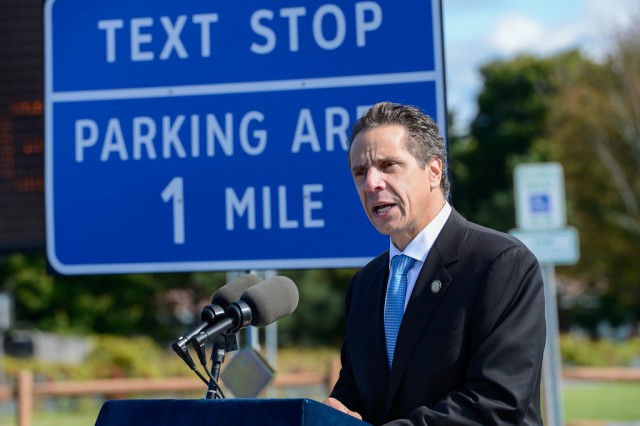 New York Governor Andrew Cuomo unveils 