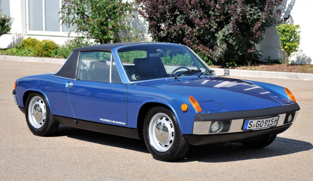 The early 914 at Porsche’s Stuttgart museum