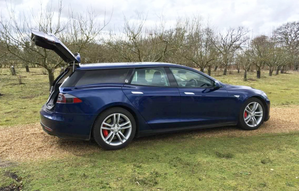 QWest Tesla Model S wagon QWest Tesla Model S wagon