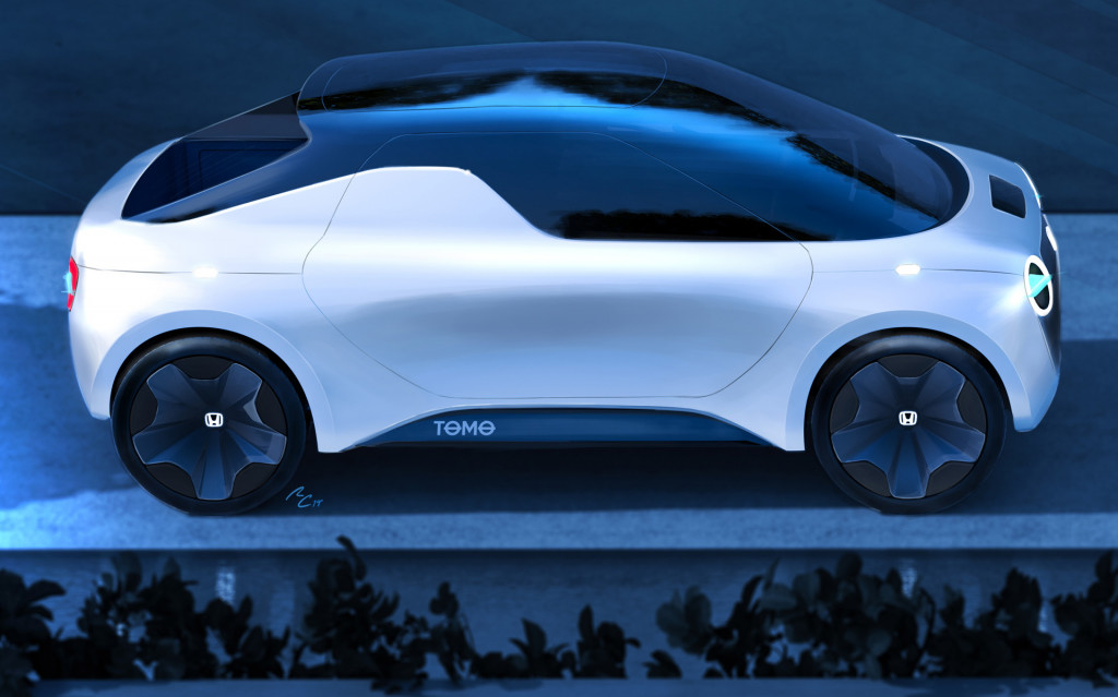 Teaser for Honda Tomo concept debuting at 2019 Geneva auto show