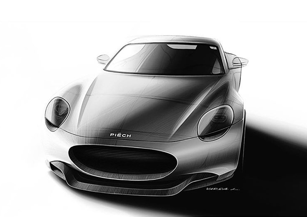 Teaser for Piech Mark Zero electric sports car concept debuting at 2019 Geneva auto show Teaser for Piech Mark Zero electric sports car concept debuting at 2019 Geneva auto show