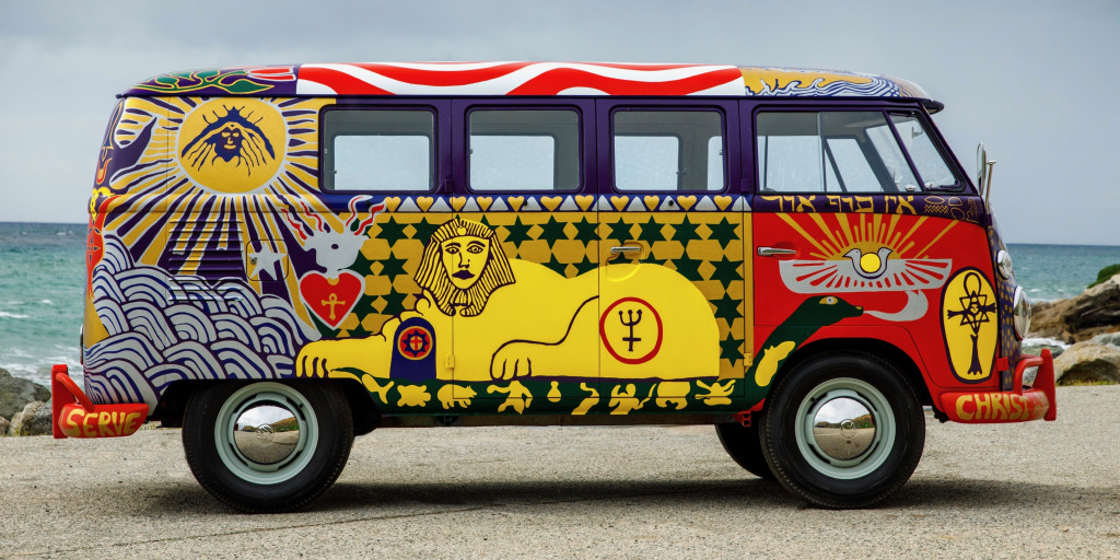 Iconic ‘Light’ VW bus of Woodstock fame