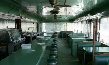 Antique 1957 stainless diner for sale and it's the stuff of nostalgic dreams