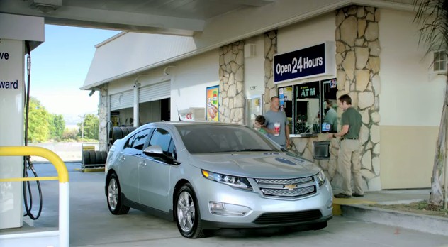 2012 Chevrolt Volt Gas Station Advert 2012 Chevrolt Volt Gas Station Advert