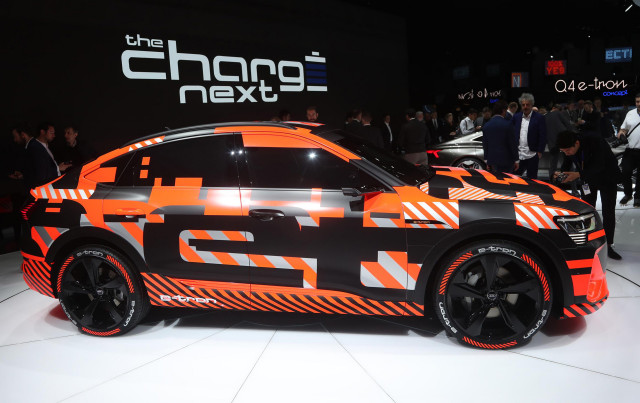 2020 Audi e-tron Sportback prototype